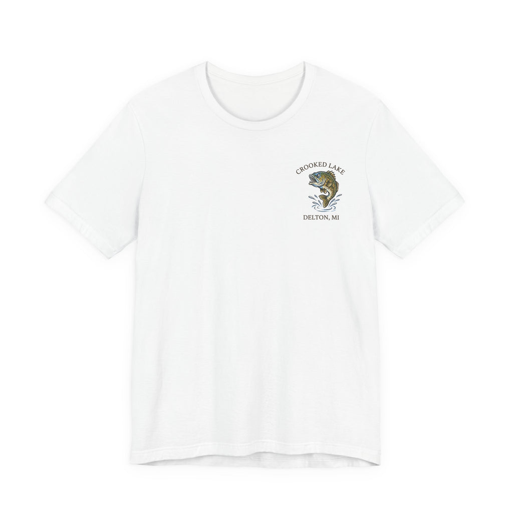 Copy of Copy of Fair Lake Map T-Shirt — Illustrated Lake Map Tee (Fair Lake Michigan)